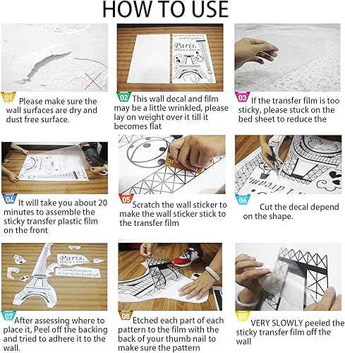 Miniatura 36 de Calcomanías de pared para decoración de perros, impresiones de patas, calcomanías de decoración de pared de perro, vinilo extraíble para mascotas