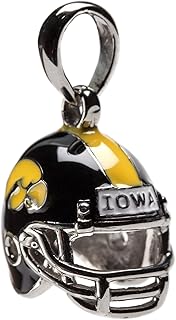 Stone Armory University of Iowa Hawkeyes Dangle Football Helmet Bead Charm