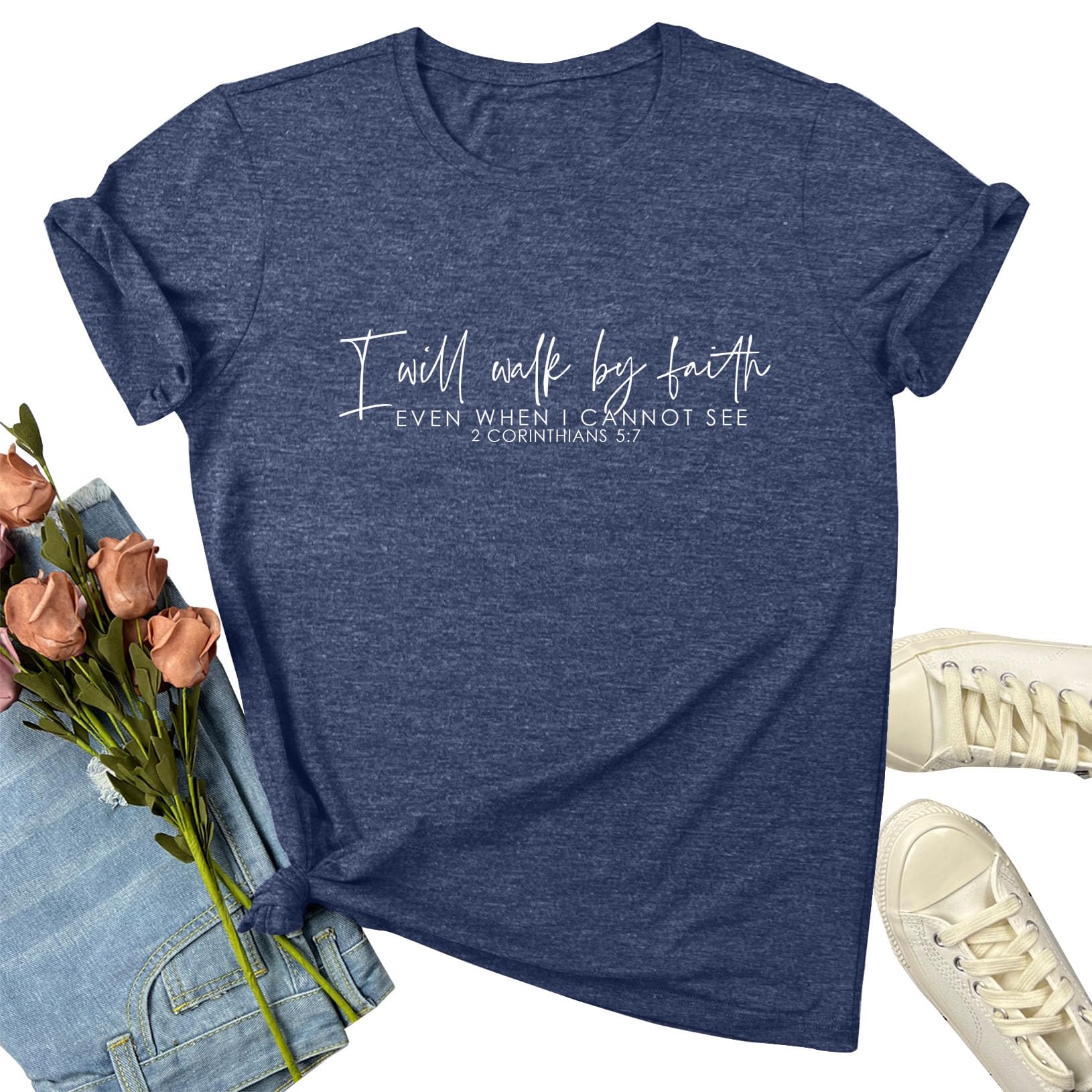 BLACKOO Women Graphic T-Shirts Cute Tees Casual Clothes