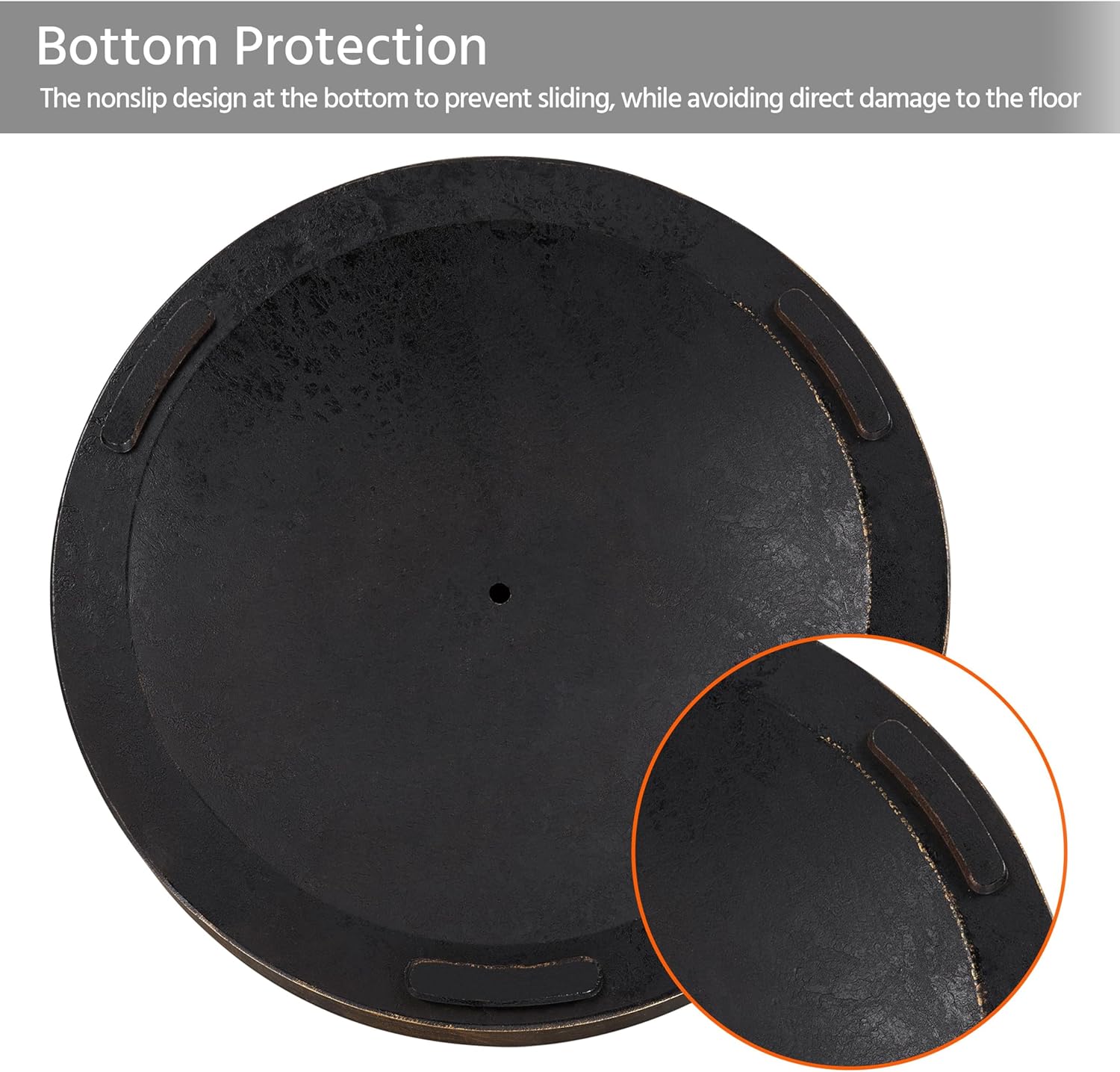 Topeakmart 26.5lbs Umbrella Base Heavy Duty Market Umbrella Stand Round Outdoor Stand for Patio & Garden