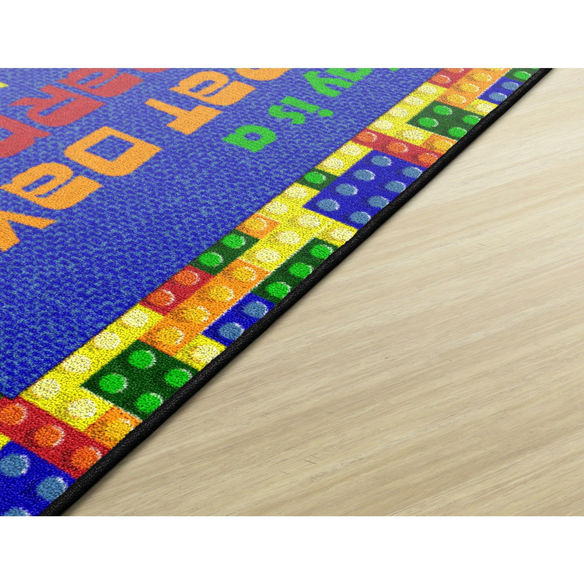 Flagship Carpets Childrens Multicolor Welcome Mat for Classroom or Kids Home School Room, Kids Room and Playroom or Entryway Rug, 2' x 3', Great Day to Learn