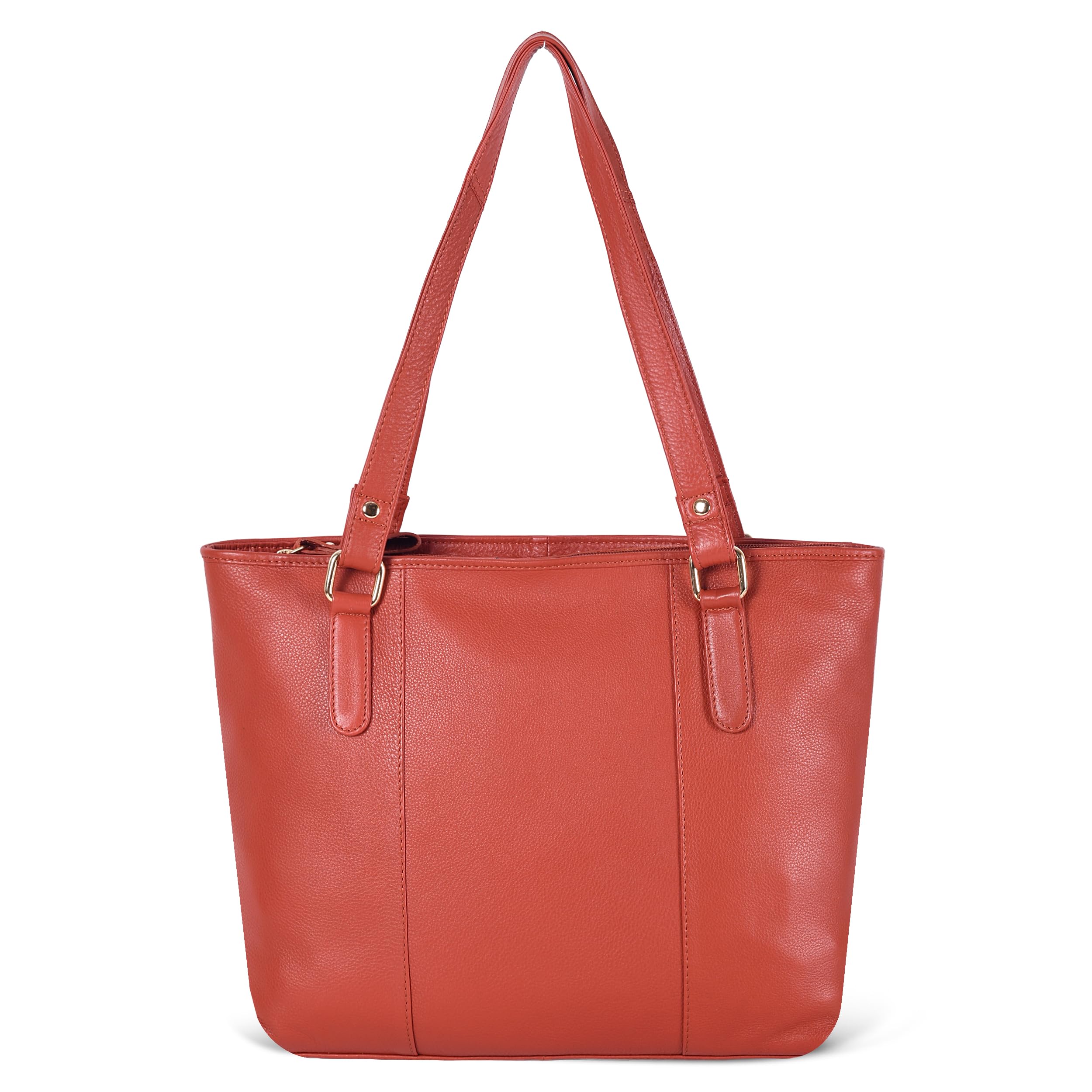 Leather Purse For Women - Real Leather Tote For Women - Ladies Shoulder Handbag For Work, Travel, Casual Use