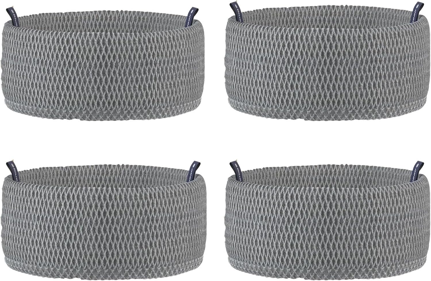 4 Pack Replacement Wick Filter for Blueair Dreamwell H38i and H76i Humidifier, 1 & 2 Gallon,with Extra 10 Aroma Pads,Grey