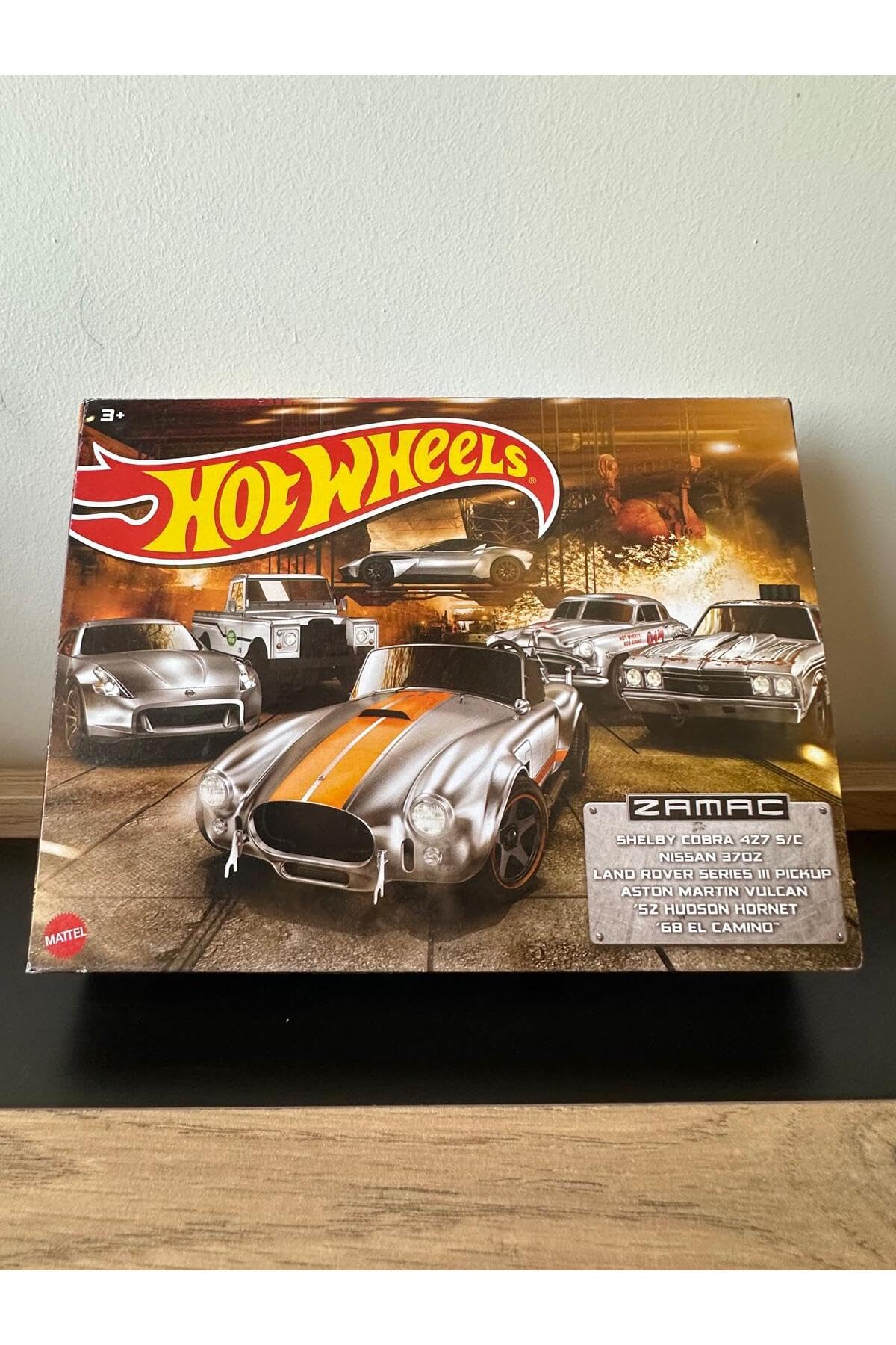 Amazon.com: Hot Wheels Zamac 6 Pack: Shelby Cobra, 370Z, Land