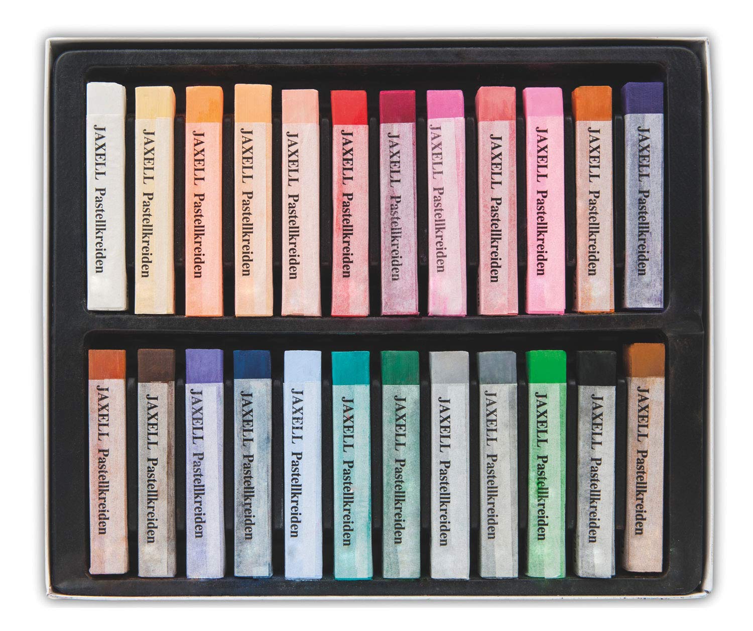 24 Gessetti Pastello Honsell Jaxell Soft - Formato Ritratto, Per Artisti E Scuola - Foto 2