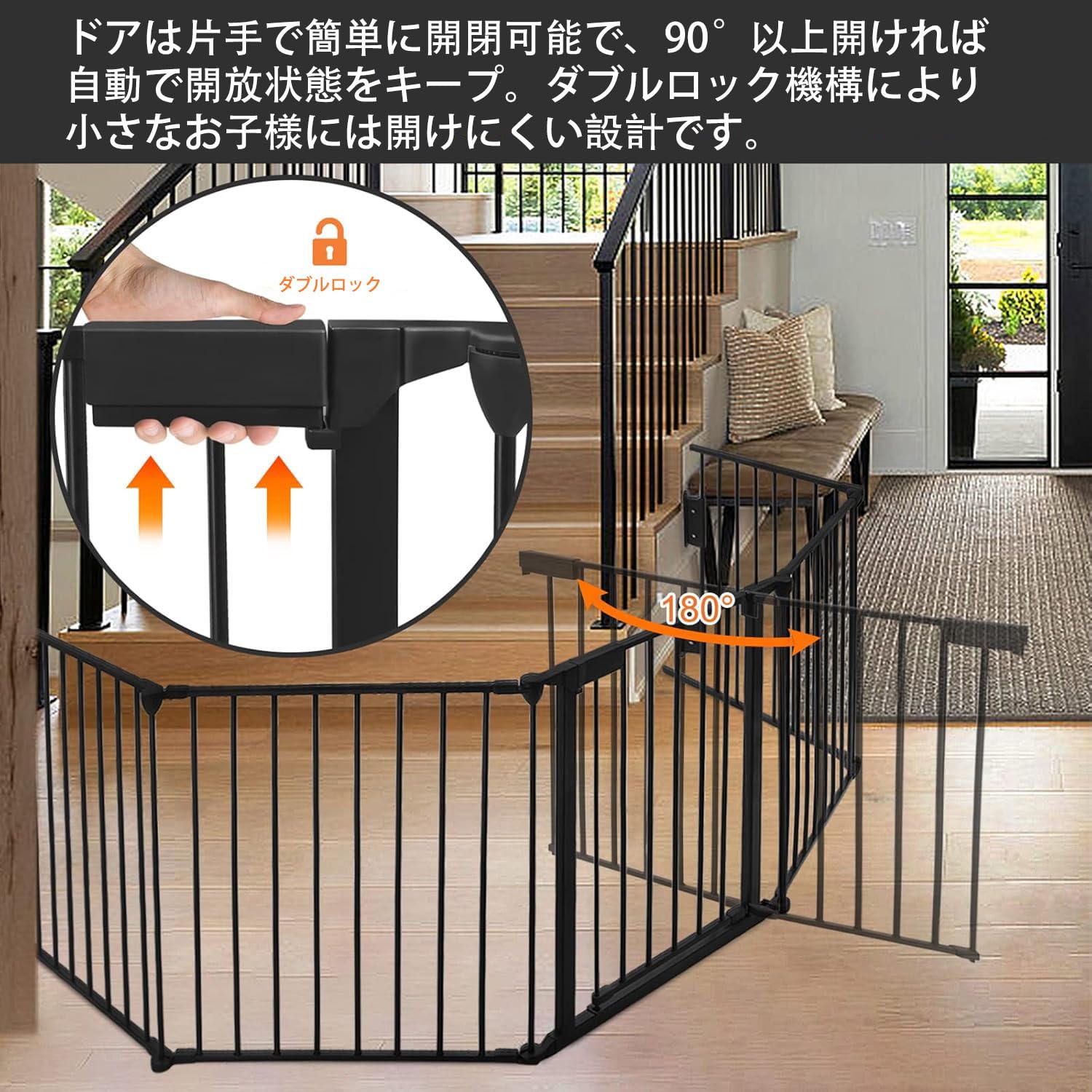 Amazon.co.jp: Homemi ペットサークル 犬 室内 犬サークル ペット