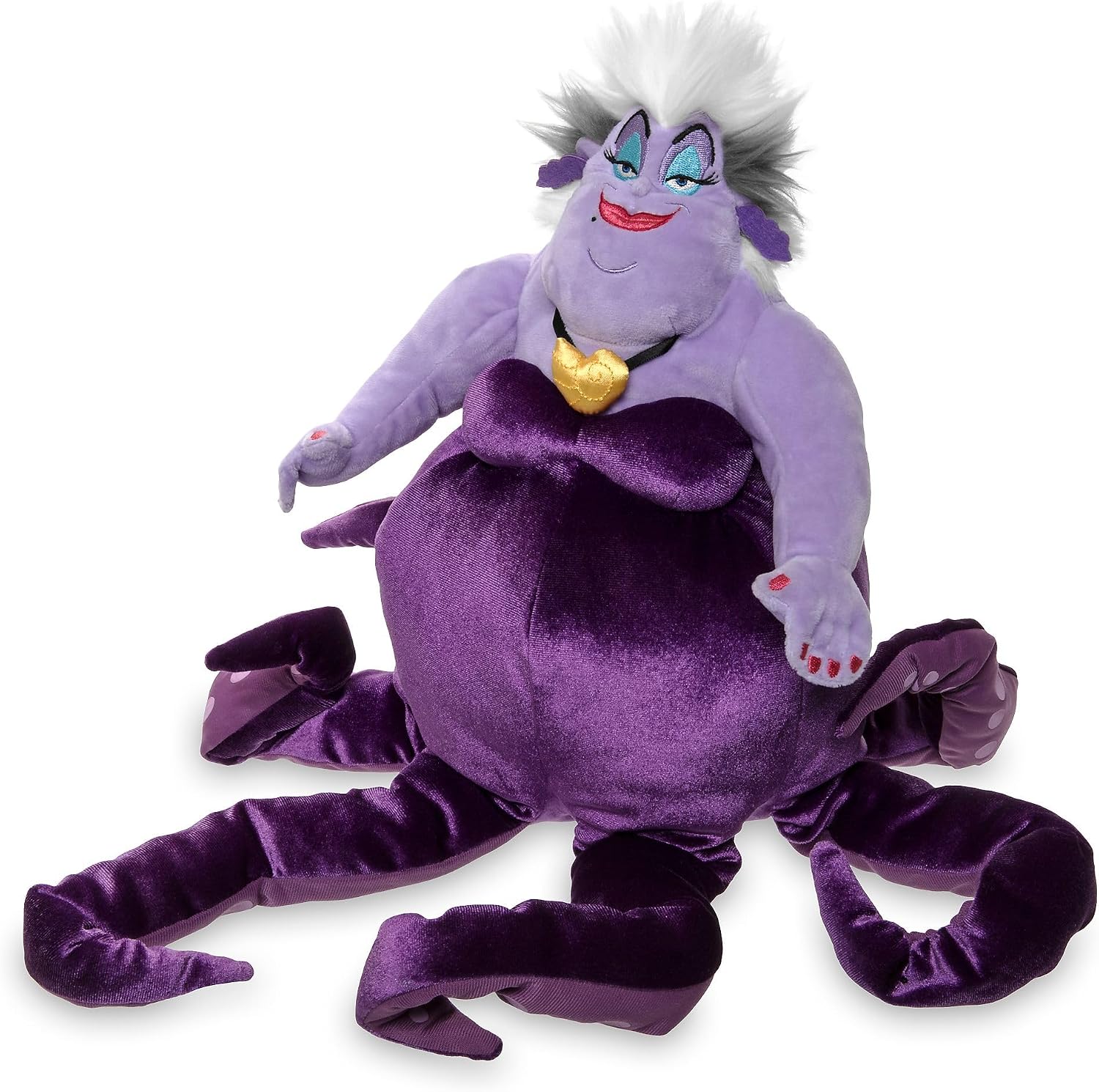 Disney Store Official Disney Villains Ursula The Little Mermaid 36cm Plush Toy