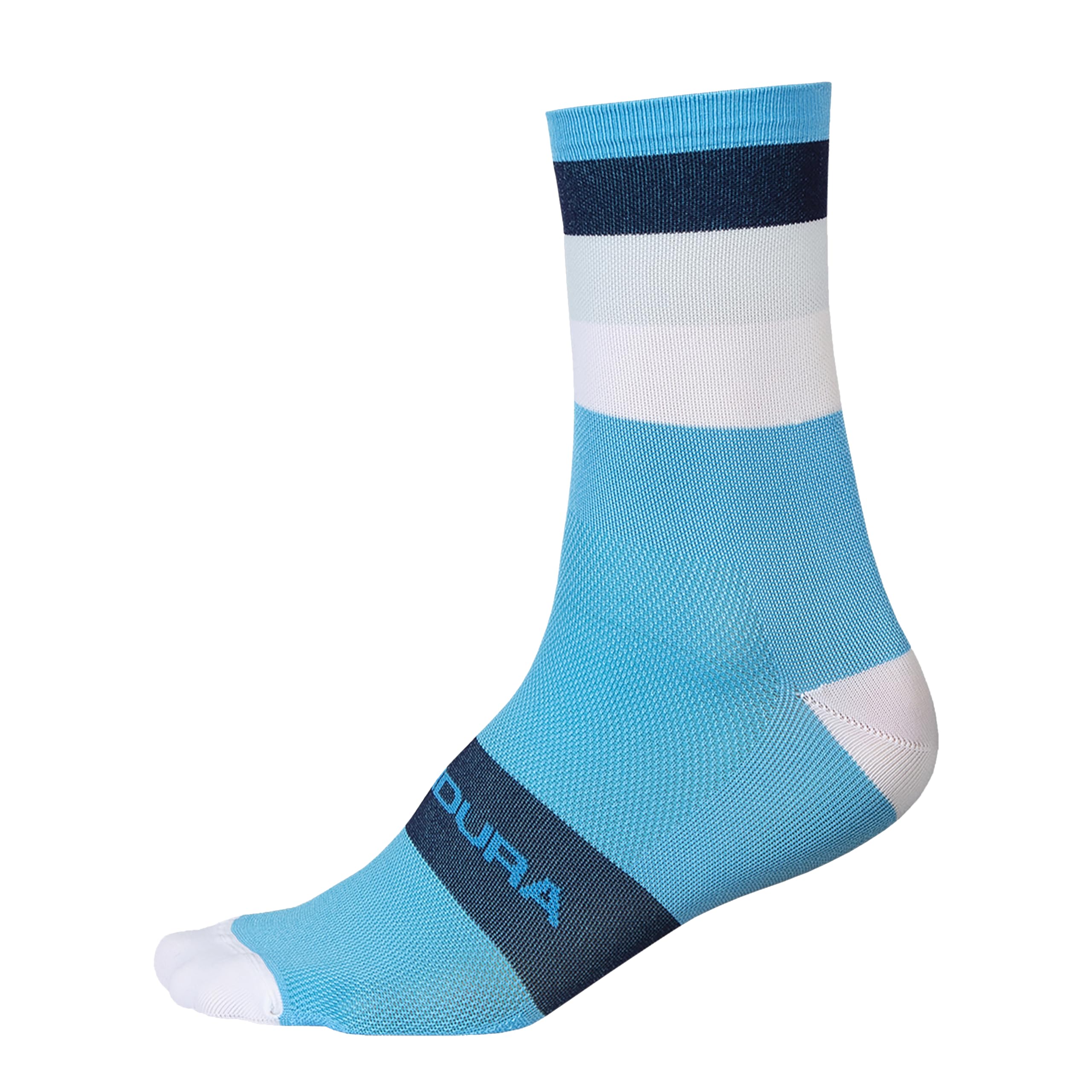Endura Men's Bandwidth Socks for Cycling | Moisture Wicking| Athletic Crew Socks Socks, Pomegranate, S-M