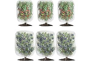 Durable 6 Pack Elastic Mesh Netting for Garden Crops Protection