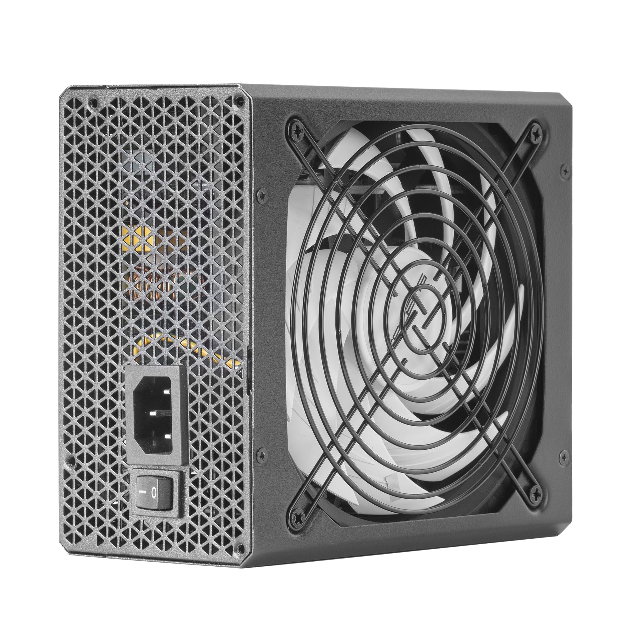 Tacens Radix Eco X 750, Fuente Alimentación PC ATX 750W, 6 Años Garantía, 87% Eficiencia, Tecnologías SMD y DC-DC, Ventilador Ultra-silencioso AI-RPM 140mm FDB, Cables Planos Extralargos, Negro