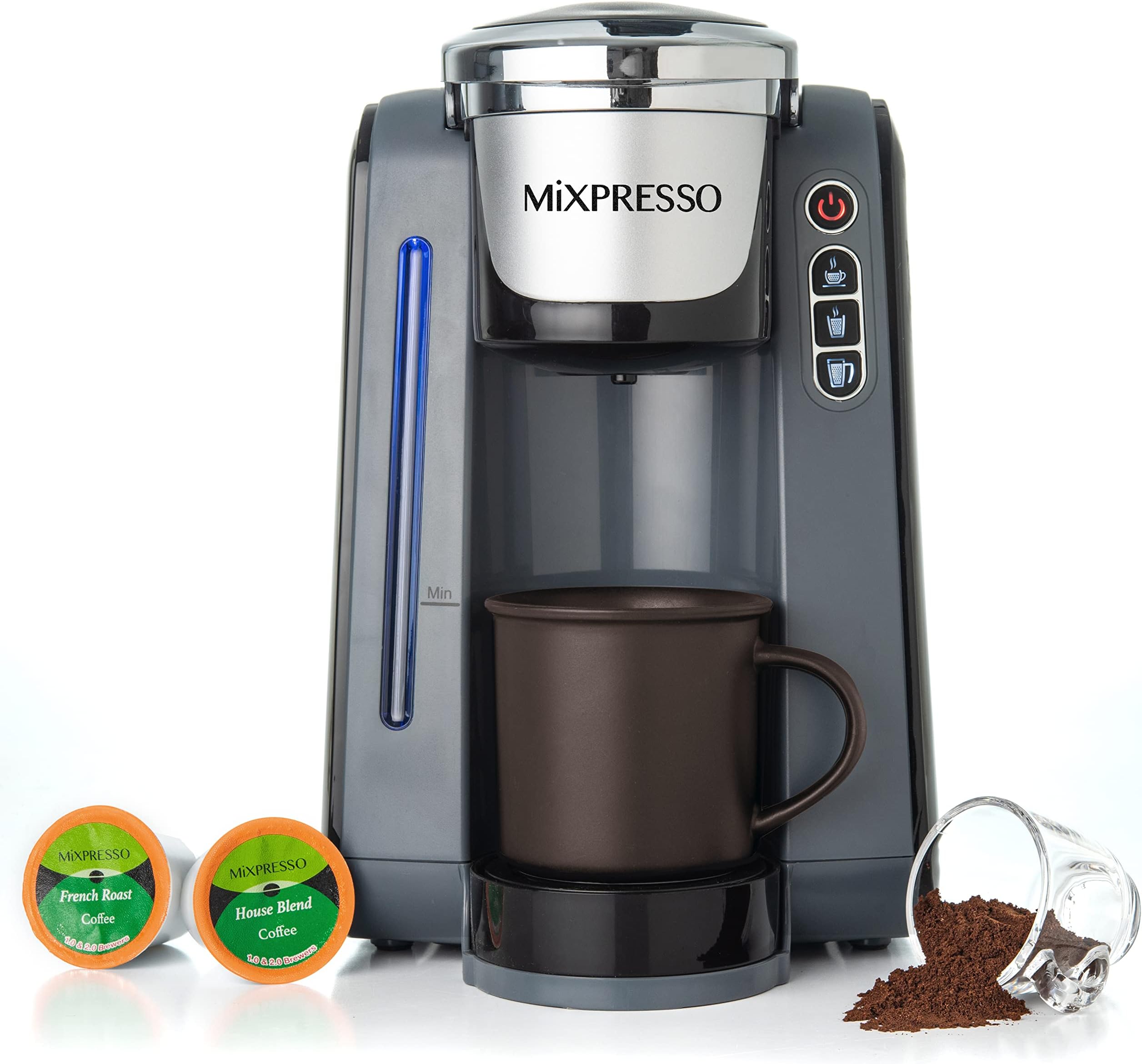 Amazon.com: Bella Single Serve Coffee Maker, Dual Brew, K-cup ...