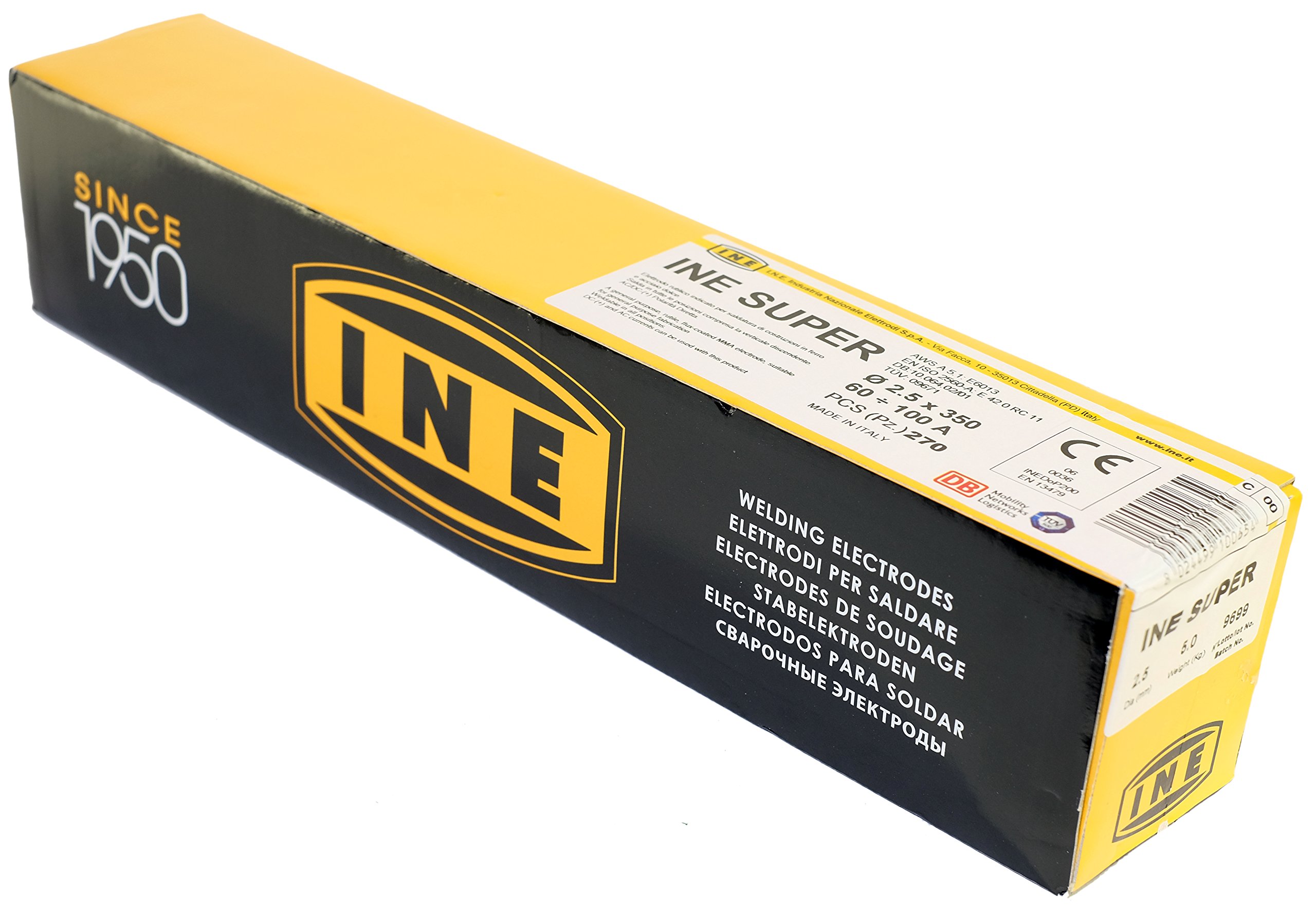 PR1021 - Box 270 steel welding rods ø 2.5 mm