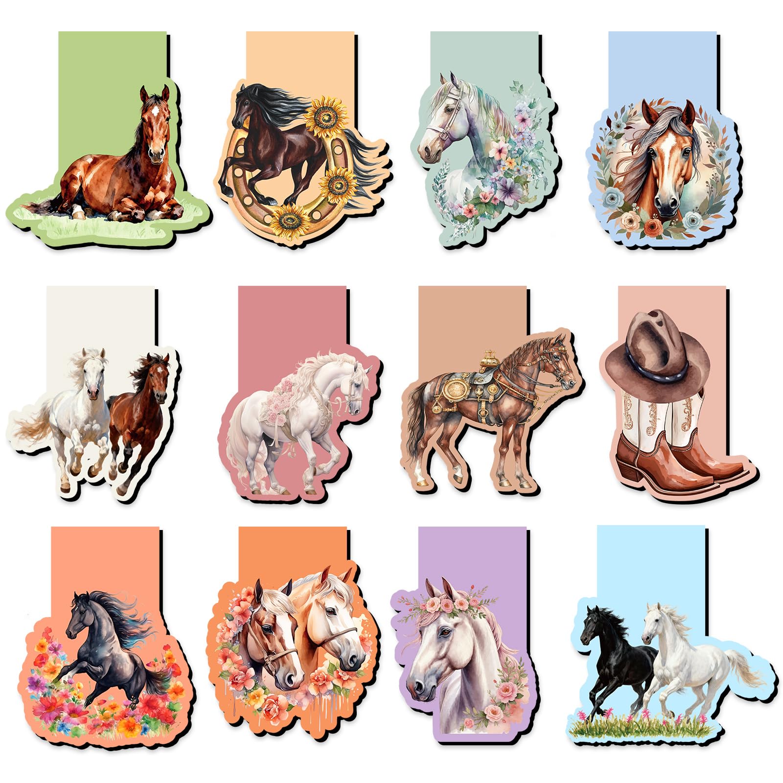 Magnetische Lesezeichen, Geschenke zur Einschulung Tiere Magnetlesezeichen Kinder, Schultüte Füllung für Junge Mädchen, Kleine Geschenke für Schüler Buchliebhaber