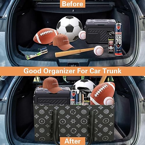 Miniatura 7 de ASXSONN Bolsa de mano extra grande con marco de alambre de metal, bolsa grande estructurada con fondo duro, bolsa de coche, bolsa de playa