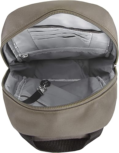 Miniatura 10 de Travelon Bolso bandolera clásico Nuez moscada Travelon Bolsa bandolera clásica antirrobo