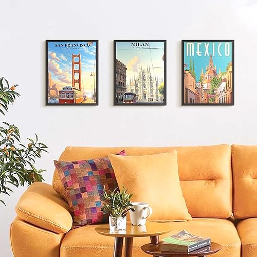 Vista 2 de upsimples Portarretratos de 11 x 14 pulgadas, color negro, paquete de 3 marcos de póster a prueba de arañazos de 11 x 14 pulgadas para galería