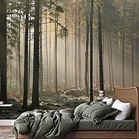 Vista 41 de artgeist Mural de Pared Forestal 154x122 pulg - Adhesivo de Pared Autoadhesivo para Despegar y Pegar, Adhesivo de Pared, Adhesivo de Foto