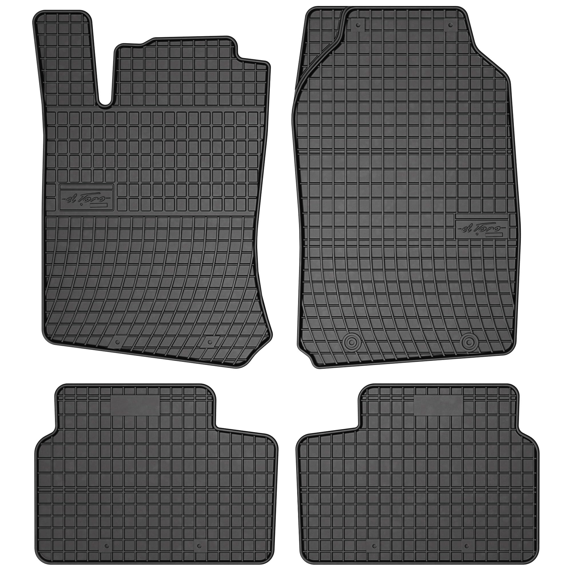 MOTOS Alfombrillas de Goma para Opel Vectra B 1995-2002 Mejora tu Comodidad de Viaje con la Alfombrilla Antideslizante para Coche- Alfombrillas de Coche para Varias Estaciones