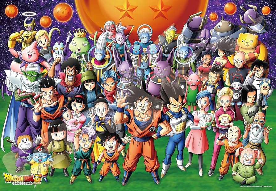 Amazon | ドラゴンボール超 超超大集合! 50x70cm ジグソーパズル