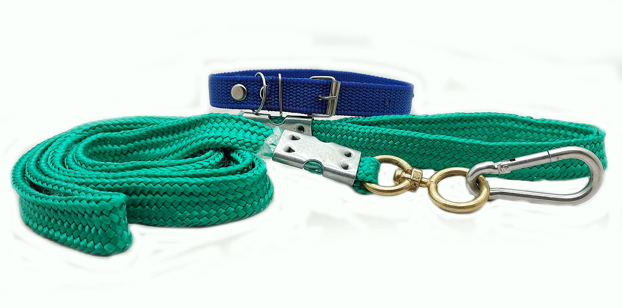 Laghima jadon Dog Belt Combo Dogs Collar with Pet Lead Specially for Small to Medium Breed Collar Leash Best for Puppies Length 53 Cm (Emerald) (B0BQCLV4ZS) Amazon Price History, Amazon Price Tracker