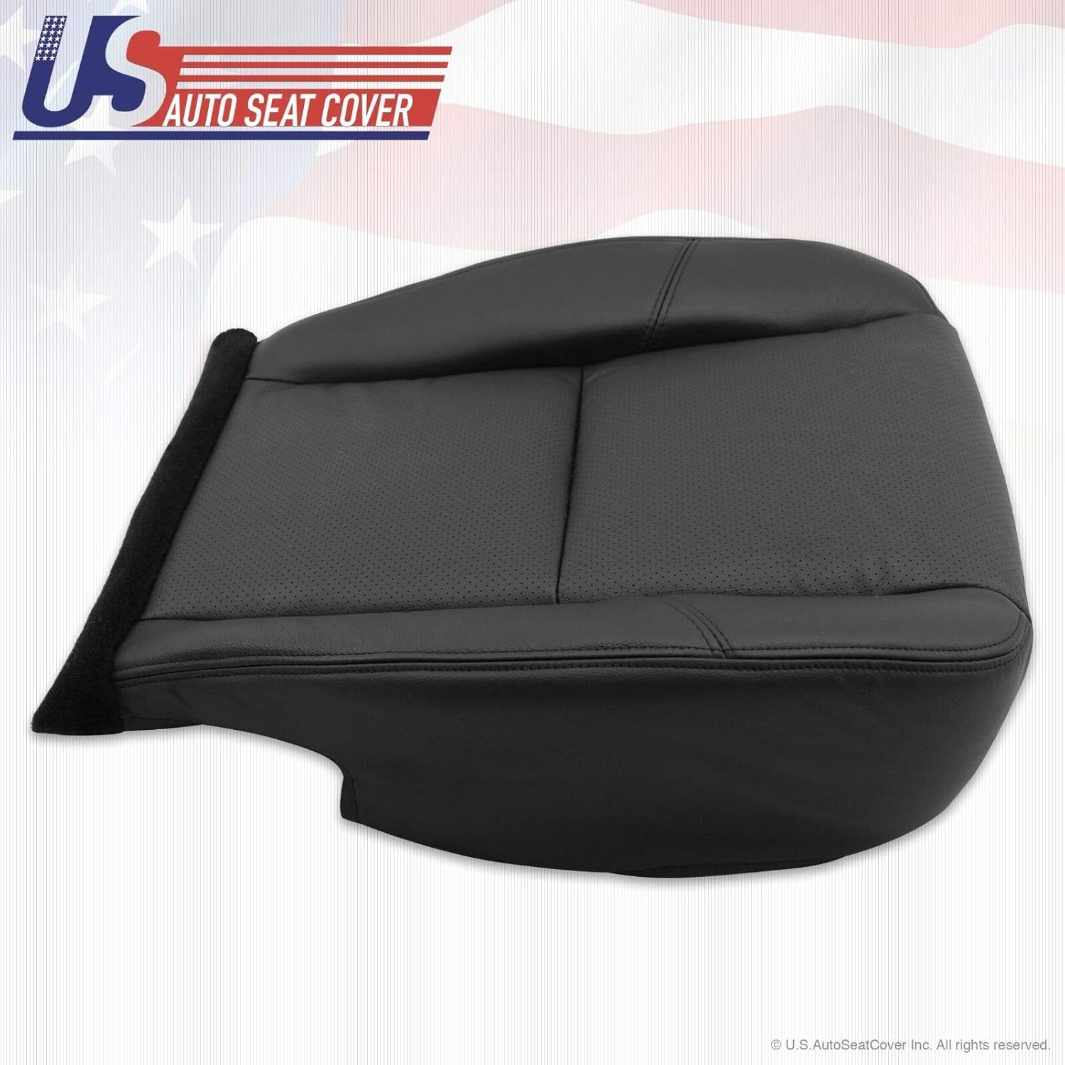2007-2011 for Cadillac Escalade Passenger Cooled Seat Bottom Leather Cover Black
