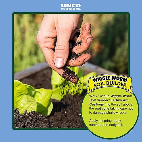 Miniatura 7 de UNCO INDUSTRIES - Juego de 2 fertilizantes orgánicos para fundición de gusanos, constructor de suelo de gusano de movimiento