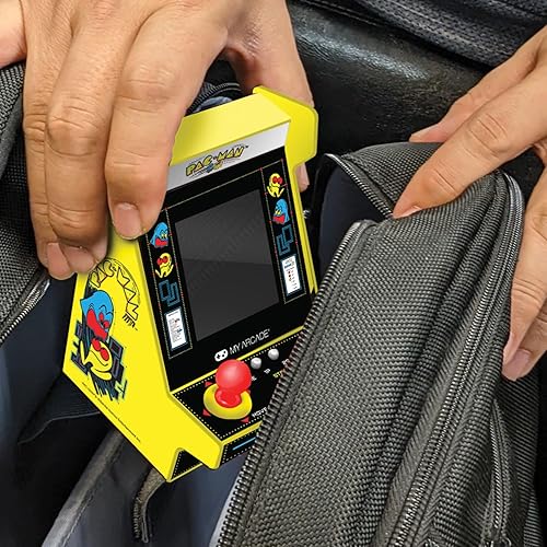 Vista 74 de My Arcade All Star Stadium Nano Player - Mini máquina de arcade portátil con 207 juegos retro, pantalla de 2.4 pulgadas, verde, pequeña arcada