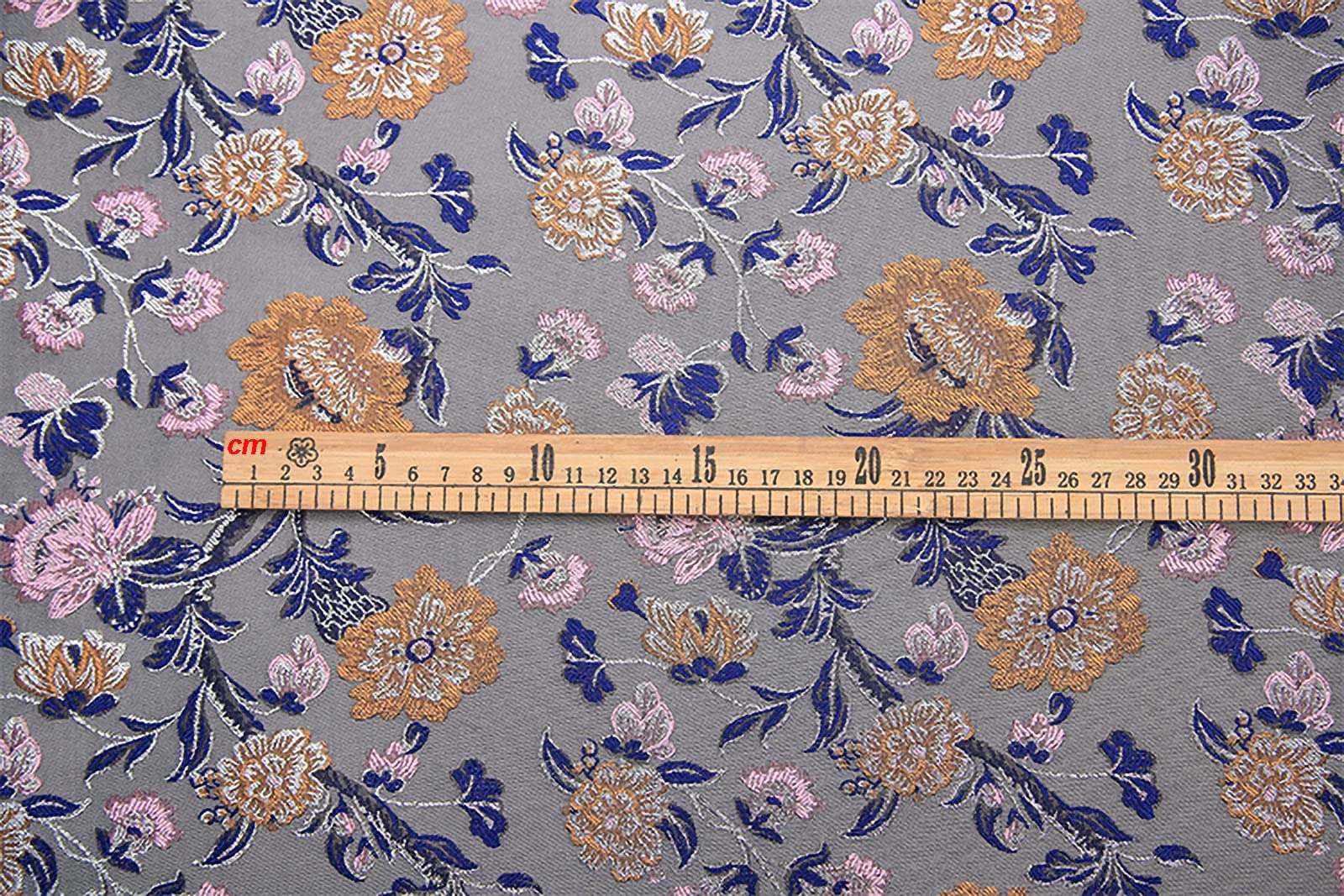 Stickerei-Damast-Stoff, Satin-Jacquard-Stoff, Pfingstrosen-Jacquard, 145 cm breit, Meterware for Kleidung, handgefertigte Taschen, Kissen, Cheongsam (Farbe: Rot) (Farbe: Rot) (Color : Grün)