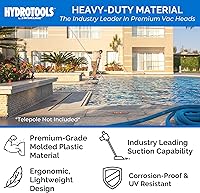 Vista 6 de Cabezal aspirador Swimline 8150 Flex pesado, azul