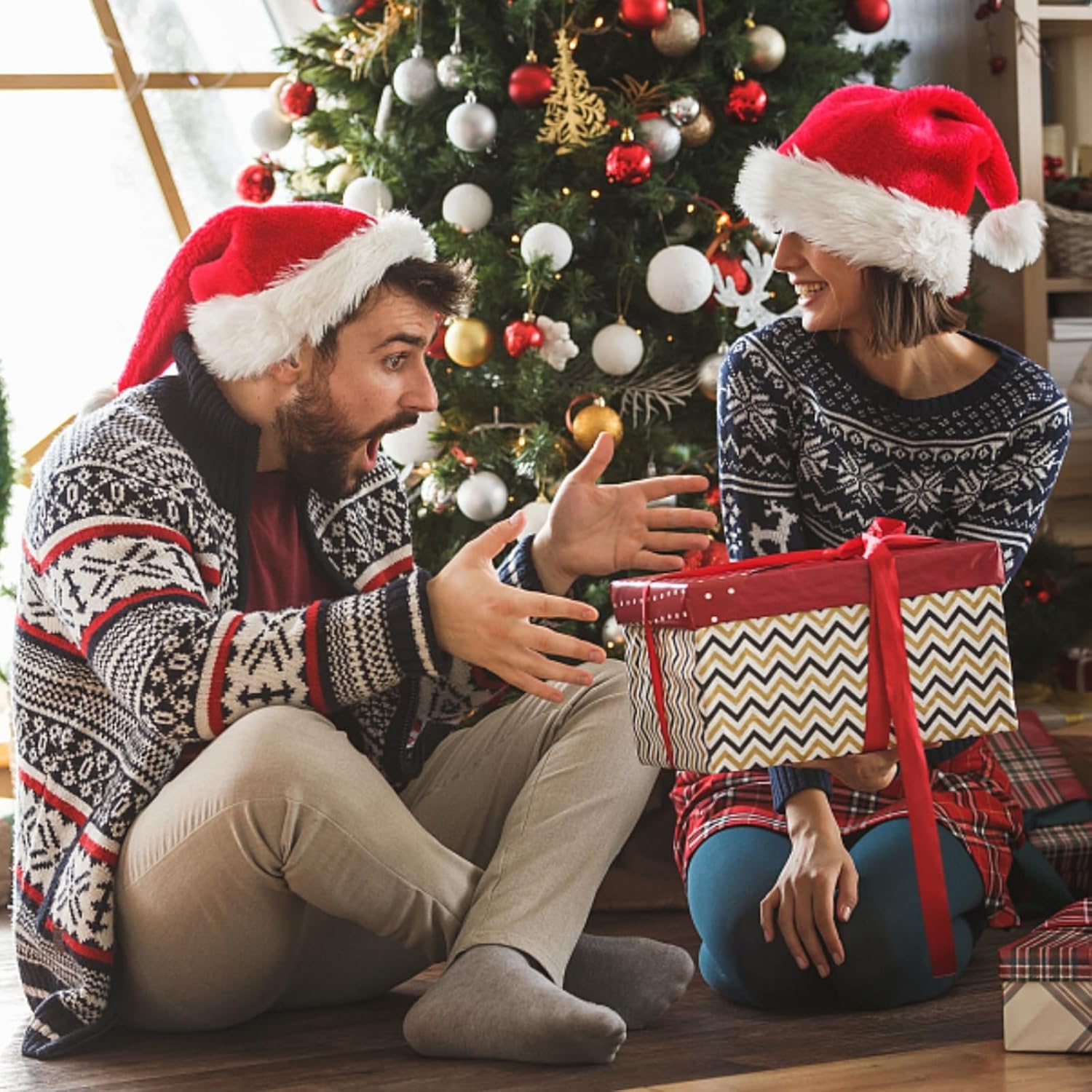 Auxoliev Knee Massager package contents including the device, user manual, and charging cable