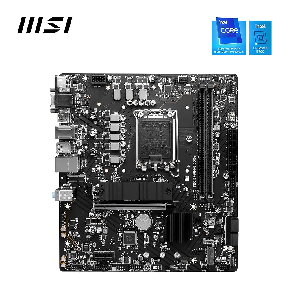 マザーボード MSI PRO B760M-G DDR4 PRO B760M-G DDR4