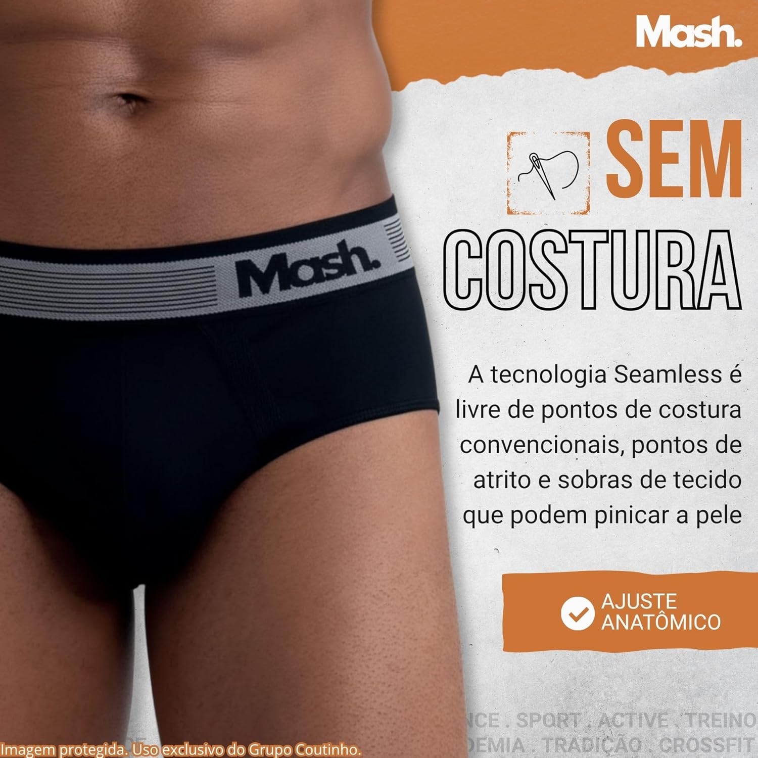 Cueca Slip Mash Sem Costura Microfibra Poliamida Toque Gelado Masculina em promoção! Veja a oferta e mais achadinhos de Moda íntima 4 Hoje é o melhor dia para comprar Cueca Slip Mash Sem Costura Microfibra Poliamida Toque Gelado Masculina com aquele preço maroto! Promoção! Aproveite a oferta! 4