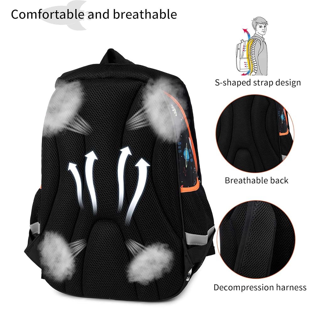 Amazon.com | Cusangel Boys Kids Backpack,School Bags 17 Inch