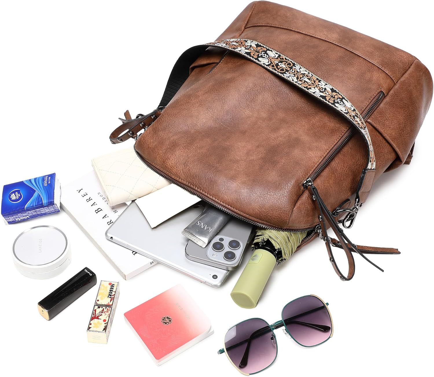 sqlp Fashion Backpack Purse for Women Vegan Leather Travel Back Pack Womens Designer Shoulder Bags - Image 5