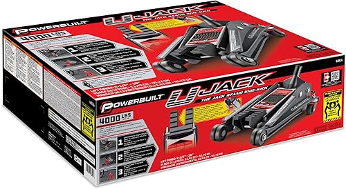 Miniatura 7 de Powerbuilt 620516 Gato para garage 4000 libras UJack
