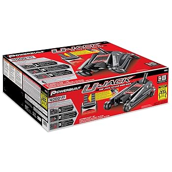 Amazon.com: Powerbuilt 2 Ton U-Jack Garage Jack, 3000 LBS