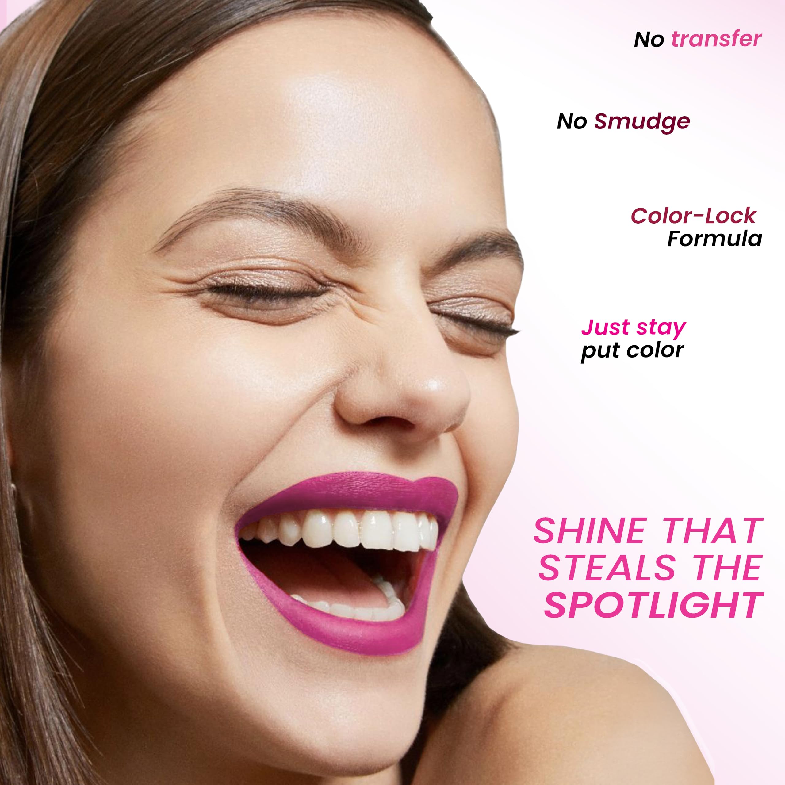 INSIGHT Gloss Up Lip Color - Barely There | High-Gloss Finish | Non-Transfer | Smudge Proof | Rich Pigmentation | Lightweight, Long-Lasting Formula | All-Day Comfortable Wear (4g) 4