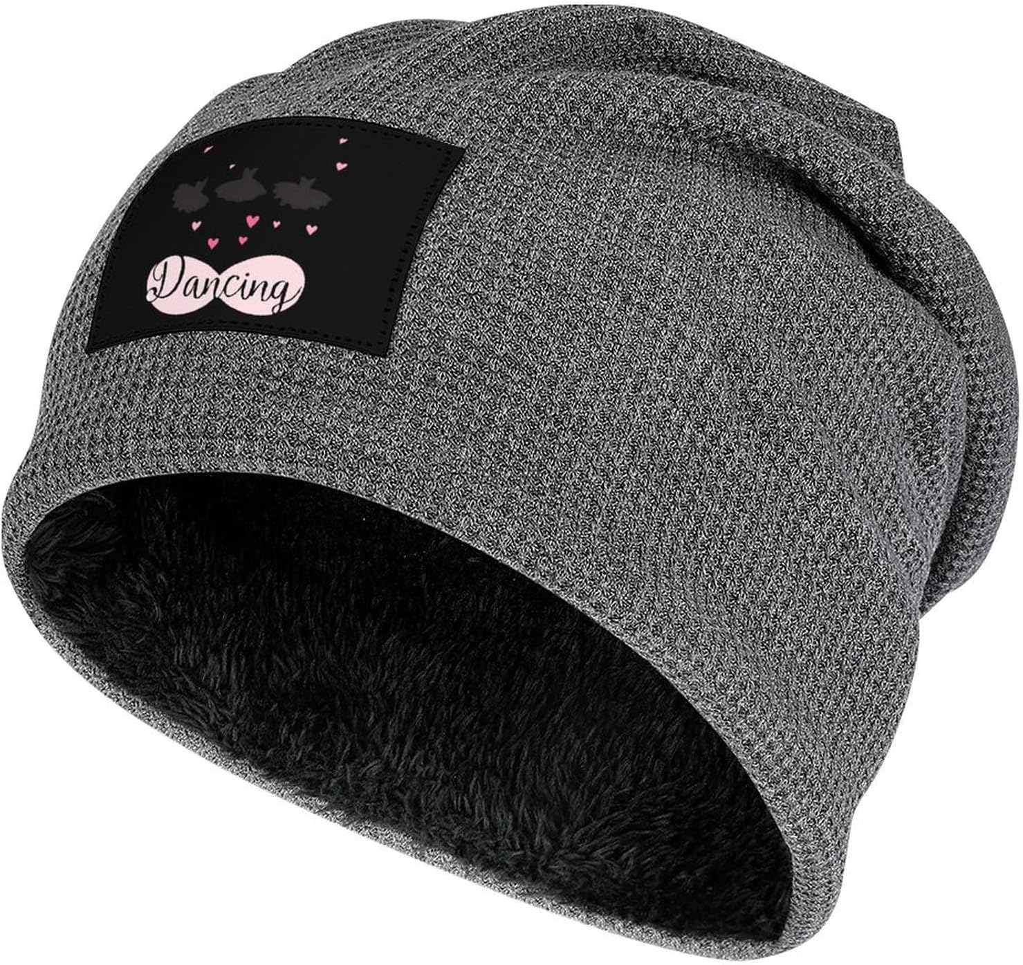 Ballet Dance Dancing Beanie Hat Thick Warm Skull Cap Soft Ski Hat for Men Women