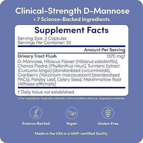 Miniatura 3 de UT-Fem Solución - Enjuague del tracto urinario para mujeres, enjuague de acción rápida para limpiar el tracto urinario, promueve la comodidad y la