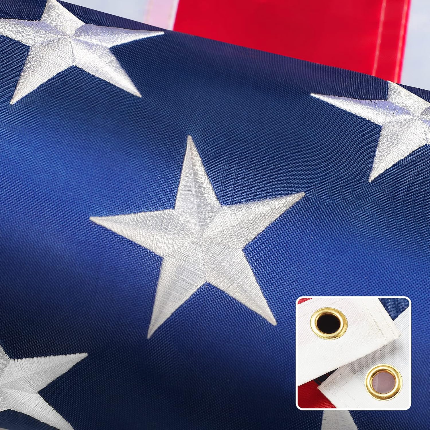 Jetlifee 4'X6' Ft 210D Bandiera Americana Stati Uniti USA - Foto 9