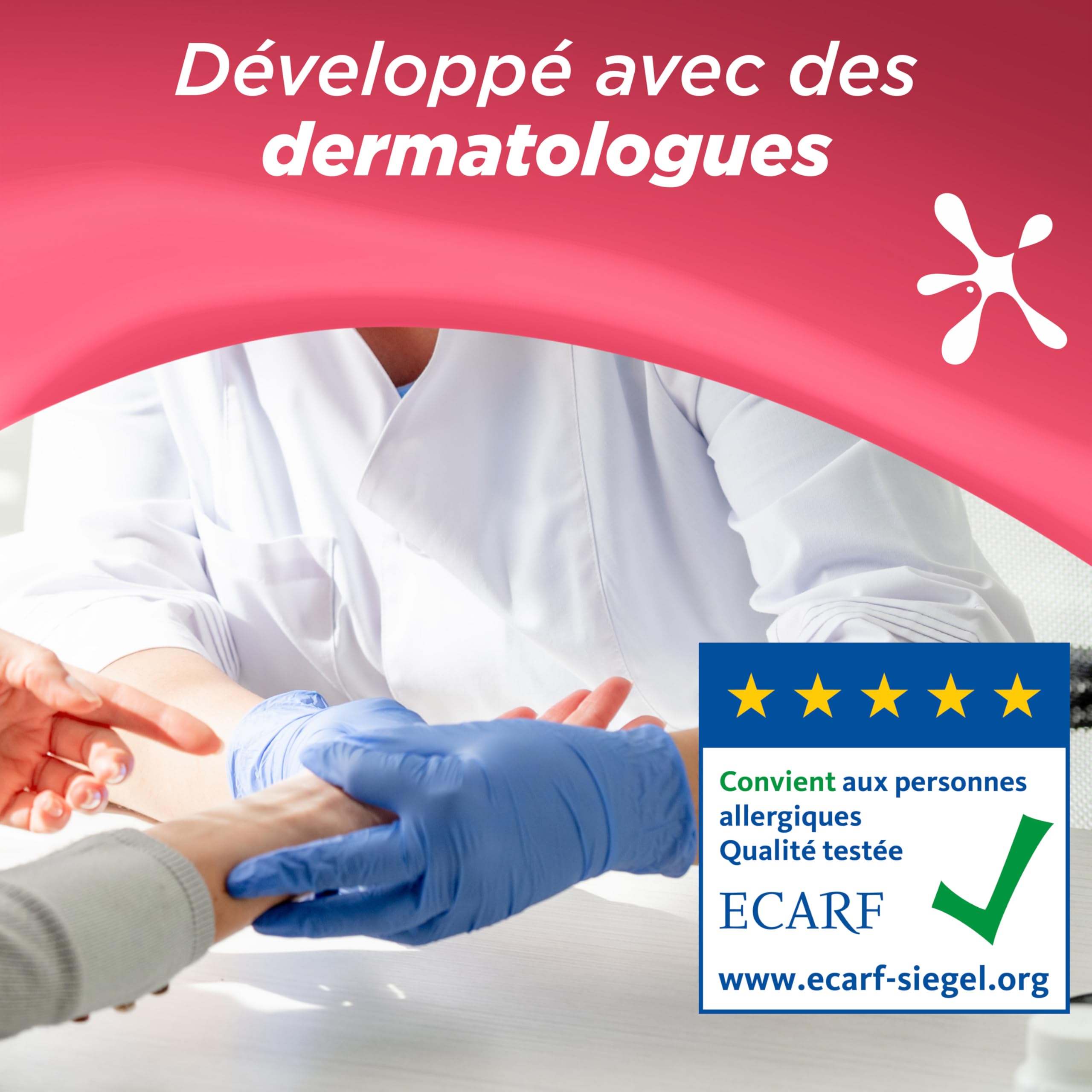 SKIP - Lessive Liquide Peaux Sensibles - Contre les taches tenaces - Parfum léger et agréable - Testée dermatologiquement - Lot de 5x37 lavages