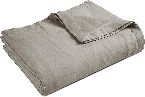 Miniatura 2 de LANE LINEN Manta de cama para cama, duradera, suave, refrescante, acogedora, ligera, 100% de origen sostenible, manta de franela de algodón puro de
