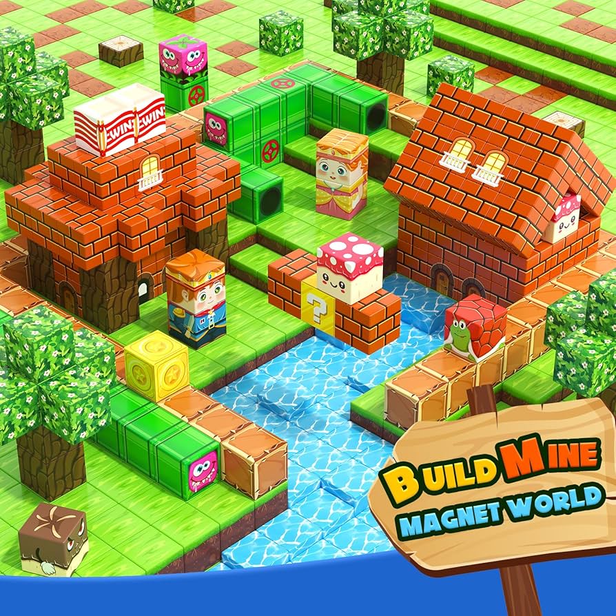 Magnetic Blocks 150PCS For Kids, Building Toys For Boys