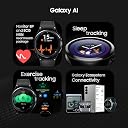 Samsung Galaxy Watch6 Classic (Smartchoice) (Silver, 43mm) | Rotating Bezel | Bluetooth | Monitor BP and ECG | Track Sleep and Health | Upto 40hrs Charge with Fast Charging | Galaxy Ecosystem | IP68 gallery image
