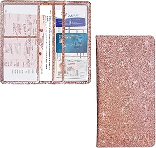 Car Registration and Insurance Holder, Leather Auto Glove Box Organizer, Vehicle Compartment Accessories Case for Cards, Driver License & Essential Documents