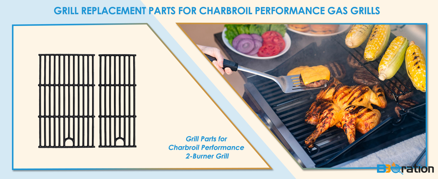 Amazon.com : BBQration Grill Parts for Charbroil Performance 2