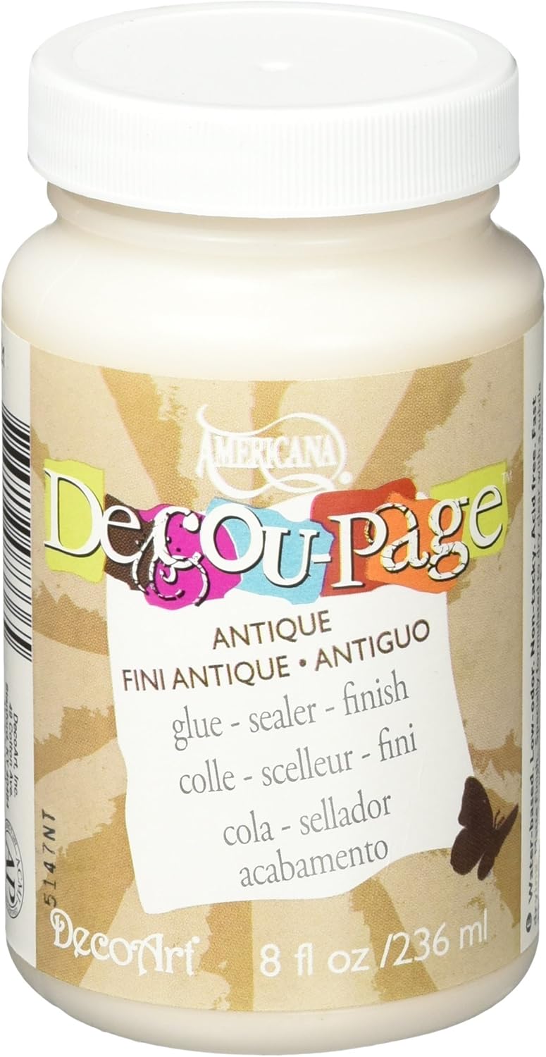 Deco Art Decoupage Glue, 8oz Antique, One Size Home & Kitchen