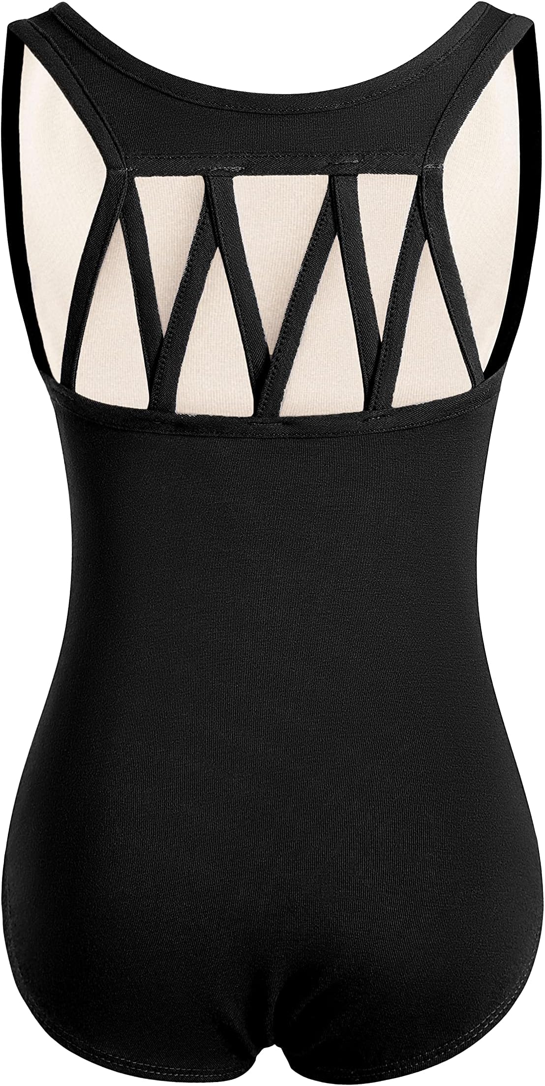 Tank Dance Leotards for Girls,Back M Straps