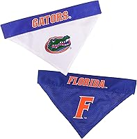 Vista 56 de Pets First Accesorios universitarios para mascotas, bandana reversible, Alabama Crimson Tide, S/M