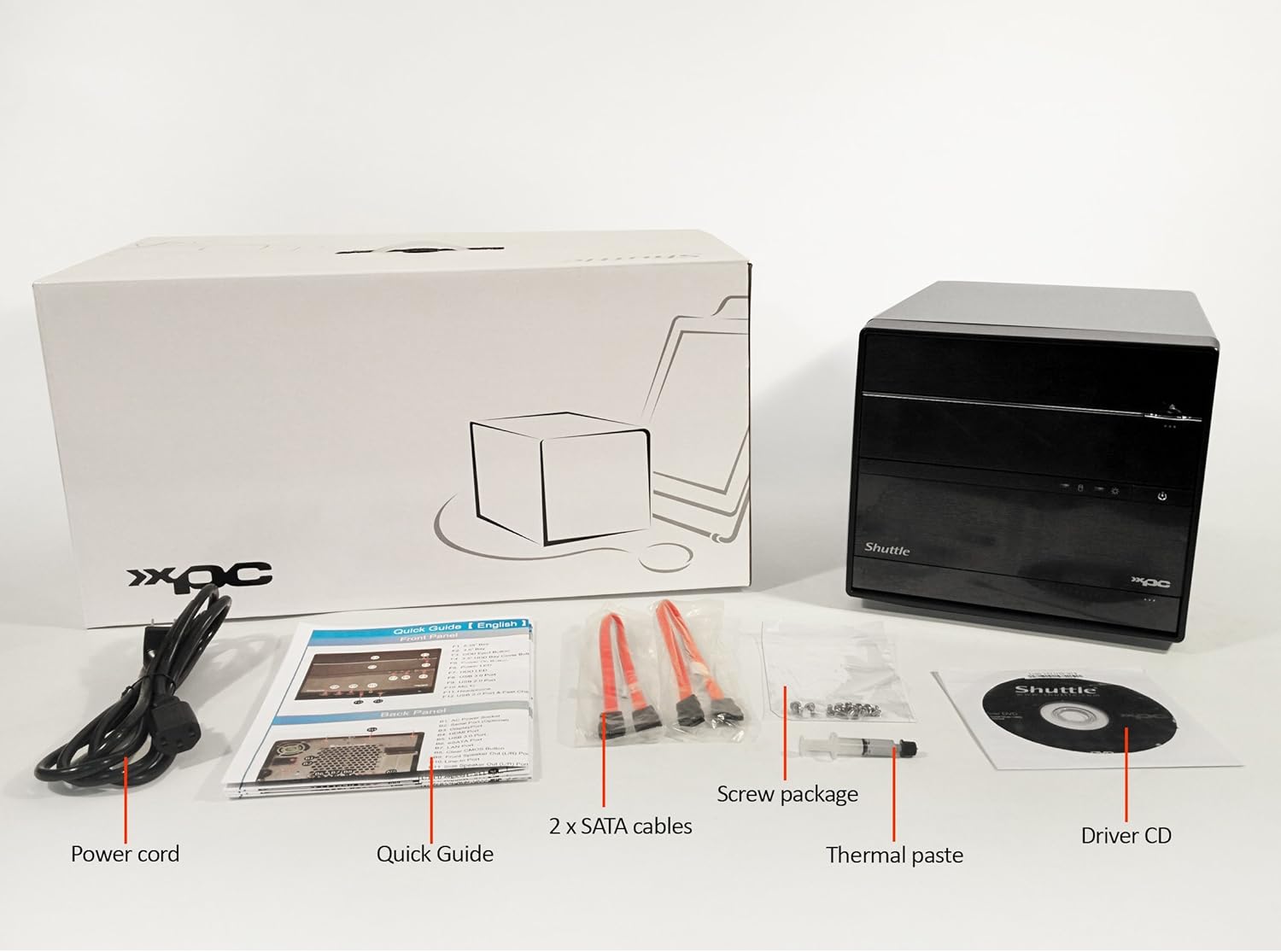 Up To 40% OFF Shuttle XPC Cube SZ270R6 Mini Computer System Intel Kabylake/Skylake Z270 LGA1151 i3/i5/i7/Pentium Dual LAN Ports ICE 2 Cooling Heatpipe Black